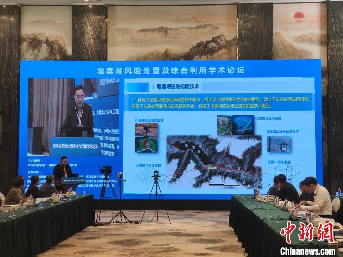 专家学者在武汉聚焦堰塞湖风险处置及综合利用
